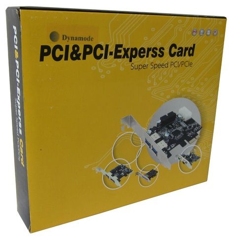 Контролер PCI-Express X1 - Dynamode RS232 (COM) 2 канали чіпсет WCH 382 PCI-E (RS232-2port-PCIE) 6167160 фото