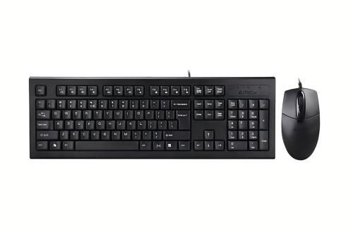 Комплект A4Tech KR-8572S, Black, проводной, USB 7738230 фото