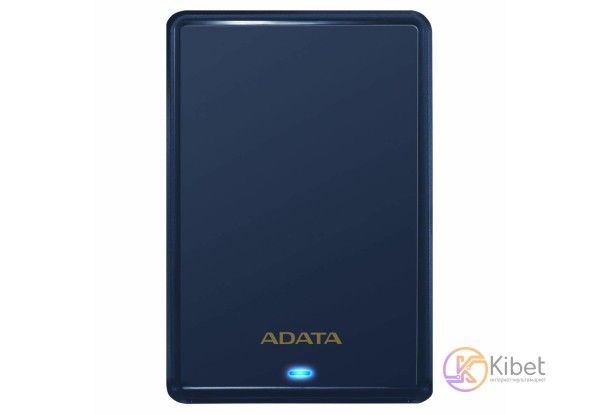 Зовнішній жорсткий диск 2Tb ADATA HV620S 'Slim', Dark Blue, 2.5', USB 3.2 (AHV620S-2TU31-CBL) 5287200 фото