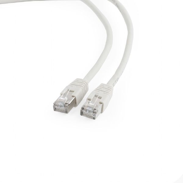 Патч-корд 1.5 м, FTP, Grey, Cablexpert, литий, RJ45, кат.6е (PP6-1.5M) 4038630 фото