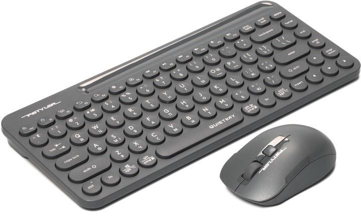 Комплект бездротовий A4Tech Fstyler FG3200 Air Grey, радіус дії до 15 м 8458350 фото