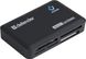 Картридер внешний Defender Optimus, Black, USB 2.0 (83501) 6198510 фото 1