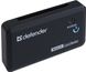 Картридер внешний Defender Optimus, Black, USB 2.0 (83501) 6198510 фото 2