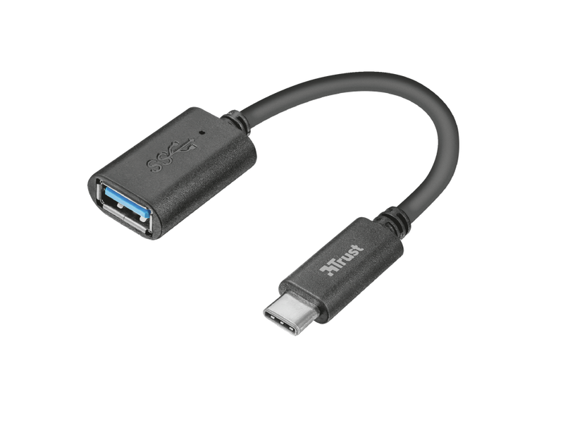 Адаптер Trust, Black, USB 3.0 (F) - USB 3.1 Type C (M) (20967) 5776470 фото