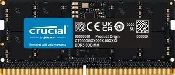 Память SO-DIMM, DDR5, 16Gb, 4800 MHz, Crucial, 1.1V, CL40 (CT16G48C40S5) 7707660 фото