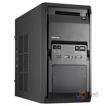 Корпус Chieftec Libra LT-01B-400S8 Black, Mid Tower, 400 Вт, Micro ATX / Mini ITX, 2 x 3.5 мм, USB2.0 x 2, USB3.0 x 1, 5.25' x 2, 3.5' x 3, 4 кг 5223810 фото
