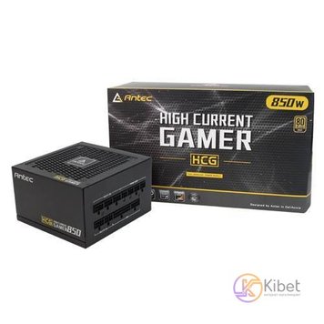 Блок питания 850W, Antec High Current Gamer Gold HCG850, Black, модульный, 80+ G 5770410 фото