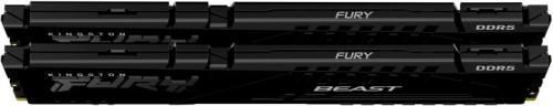 Память 8Gb x 2 (16Gb Kit) DDR5, 5200 MHz, Kingston Fury Beast, Black (KF552C40BBK2-16) 7500780 фото