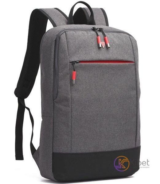 Рюкзак для ноутбука 16' Sumdex PON-261GY, Gray, поліестер, 43 x 28 x 7 см 4786530 фото