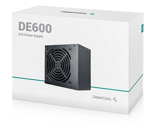 Блок питания 600 Вт, Deepcool DE600 v2, Black (DP-DE600US-PH) 5204910 фото