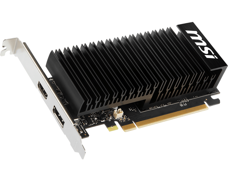 Відеокарта GeForce GT1030, MSI, OC, 2Gb GDDR4, 64-bit (GT 1030 2GHD4 LP OC) 4881750 фото