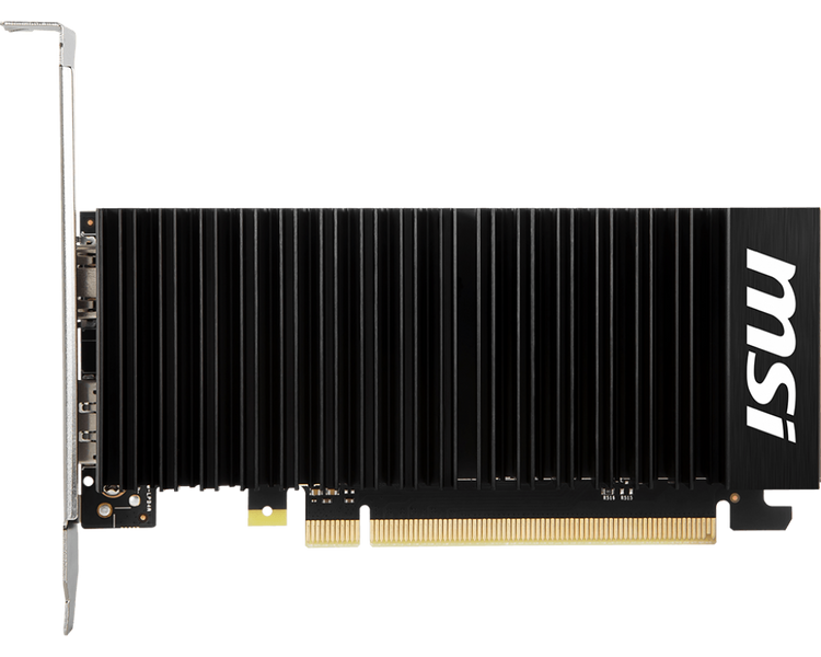 Відеокарта GeForce GT1030, MSI, OC, 2Gb GDDR4, 64-bit (GT 1030 2GHD4 LP OC) 4881750 фото
