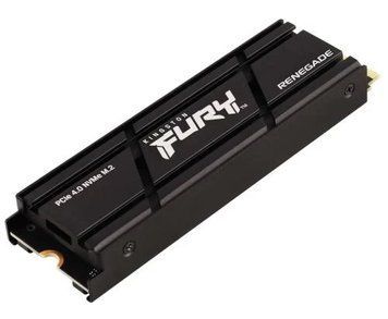 Твердотільний накопичувач SSD 1Tb, Kingston FURY Renegade, PCI-E 4.0 x4, M.2, з радіатором (SFYRSK/1000G) 7684020 фото