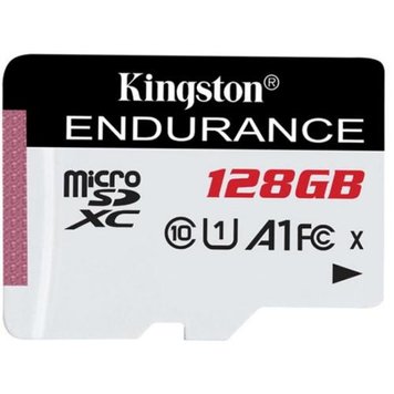 Карта пам'яті microSDXC, 128Gb, Kingston High Endurance, без адаптера (SDCE/128GB) 5615730 фото