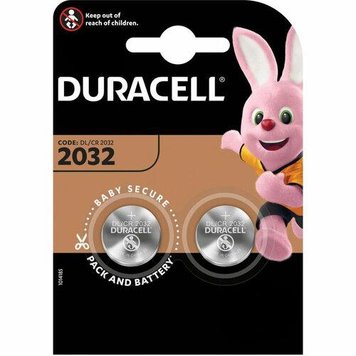 Батарейка CR2032, літієва, Duracell, 2 шт, Blister (DL2032-2) 6401250 фото