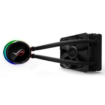 Система рідинного охолодження Asus ROG Ryujin 120, Black (ROG-RYUO-120) 5546910 фото