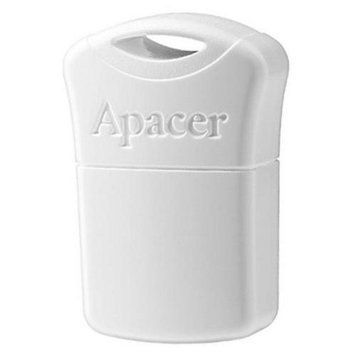 Флеш накопичувач USB 64Gb Apacer AH116, White, USB 2.0 (AP64GAH116W-1) 6339990 фото