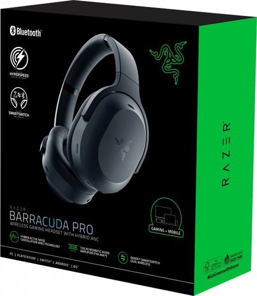 Наушники Razer Barracuda Pro, Black (RZ04-03780100-R3M1) 7774770 фото