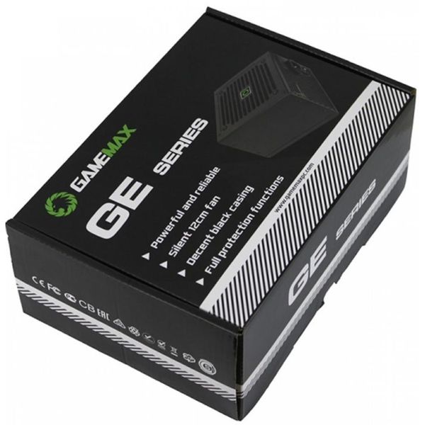 Блок питания 600 Вт, GameMax GE-600, Black 6303900 фото