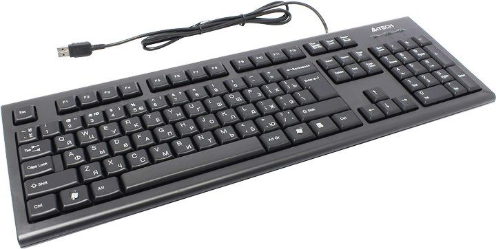 Клавиатура A4tech KR-85 Black, USB 3750210 фото