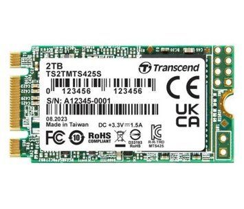 Твердотельный накопитель SSD 2Tb, Transcend 425S, SATA3, M.2 (TS2TMTS425S) 8279730 фото