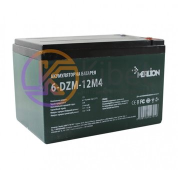 Батарея для ИБП 12В 12Ач Merlion AGM 6-DZM-12, 12V 12.0Ah, 151х98х101 мм 5120250 фото