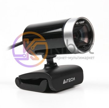 Web камера A4Tech PK-910P Black Silver, 1.3 Mpx, 1366x720, USB 2.0, встроенный м 4501710 фото