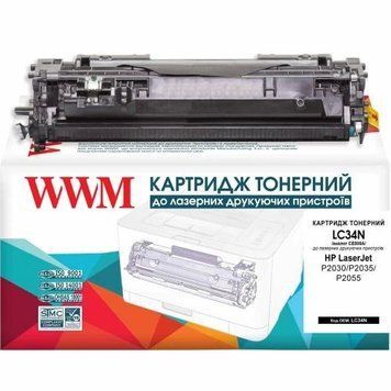 Картридж HP 05A (CE505A), Black, WWM (LC34N) 5550450 фото
