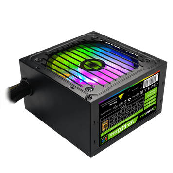 Блок живлення 600 Вт, GameMax VP-600 RGB, Black (VP-600-RGB) 5738610 фото