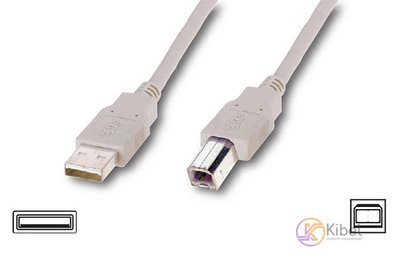 Кабель USB - USB BM 0.8 м Atcom White (6152) 178350 фото