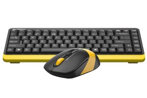 Комплект бездротовий A4Tech Fstyler FG1110 Bumblebee, радіус дії до 15 м 8458440 фото