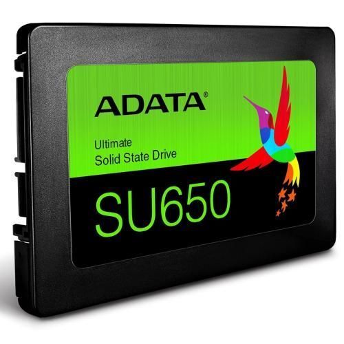 Твердотельный накопитель SSD 1Tb, ADATA Ultimate SU650, SATA3, 2.5" (ASU650SS-1TT-R) 7910760 фото