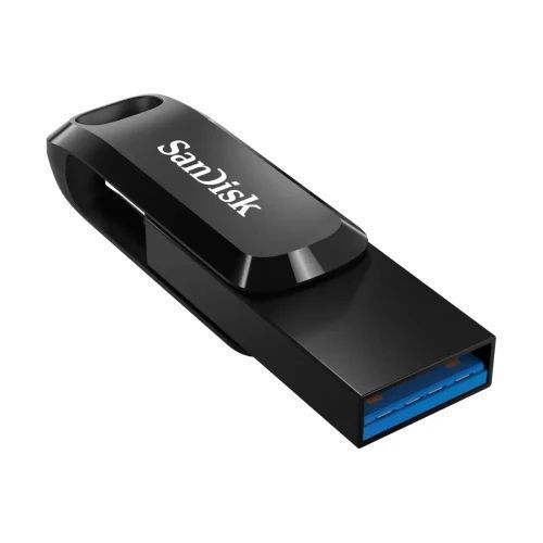 Флеш накопичувач USB 256Gb SanDisk Ultra Dual Go, Black, Type-C / USB 3.2 Gen 1 (SDDDC3-256G-GAM46) 9769710 фото