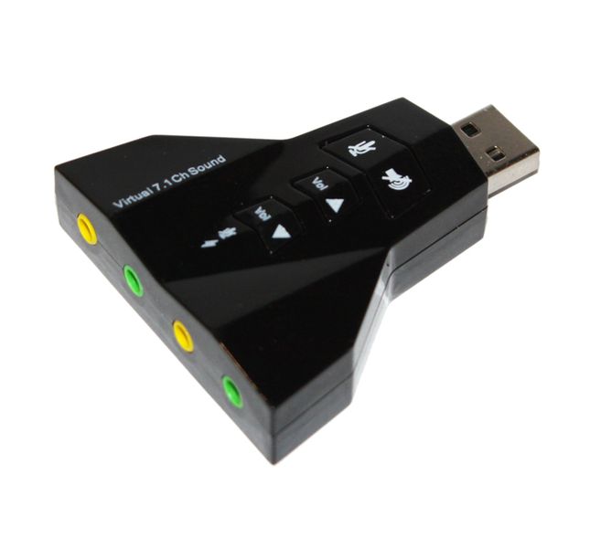 Звуковая карта USB 2.0, 7.1, Dynamode Virtual, 90 дБ, СМ108, Blister (PD560) 4480200 фото