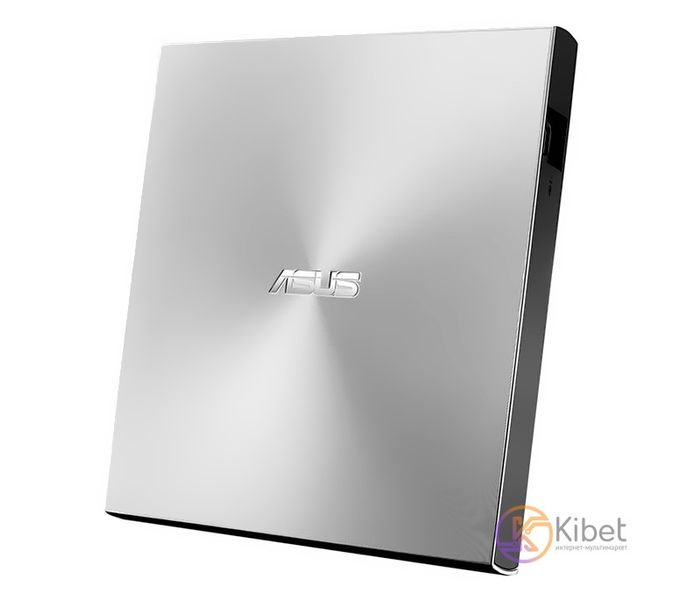 Внешний оптический привод Asus ZenDrive U9M, Silver, DVD+ -RW, USB 2.0, толщина 4698780 фото