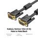 Кабель VGA (M) - VGA (M), 5 м, Black, Vention (DAEBJ) 9302520 фото 4