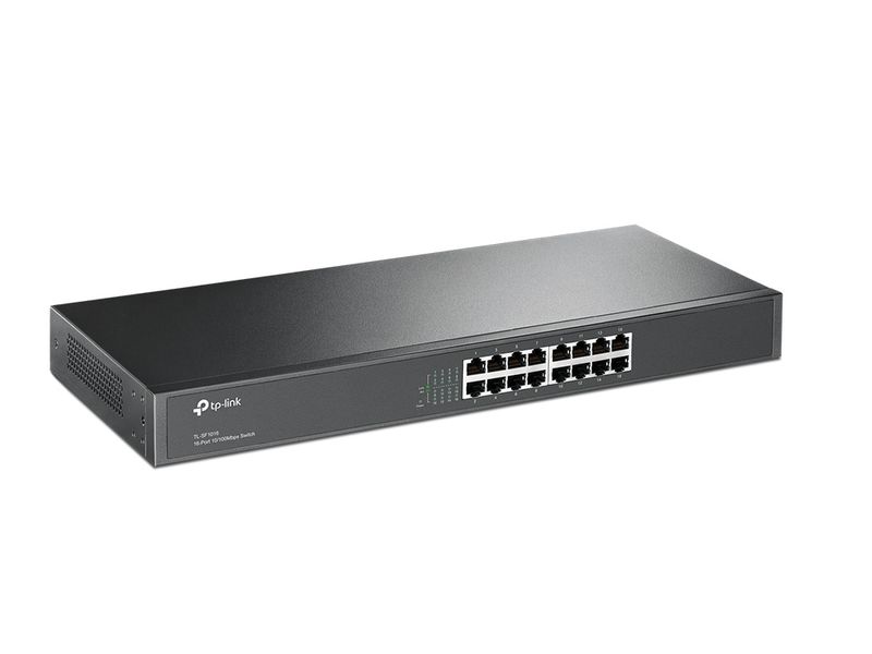 Коммутатор TP-LINK TL-SF1016, Black 5354700 фото