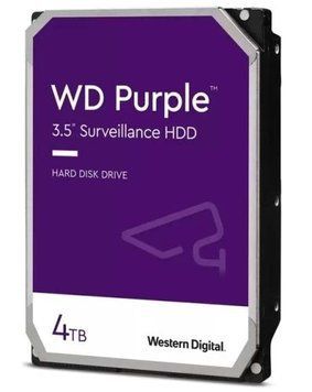 Жесткий диск 3.5" 4Tb Western Digital Purple, SATA3, 256 Мб, 5400 об/мин (WD43PURZ) 8056350 фото