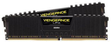 Память 16Gb x 2 (32Gb Kit) DDR4, 3600 MHz, Corsair Vengeance LPX, Black (CMK32GX4M2Z3600C18) 7119330 фото