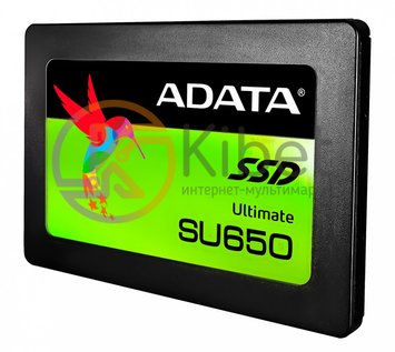 Твердотельный накопитель 240Gb, A-Data Ultimate SU650, SATA3, 2.5', TLC 3D NAND, 4701480 фото