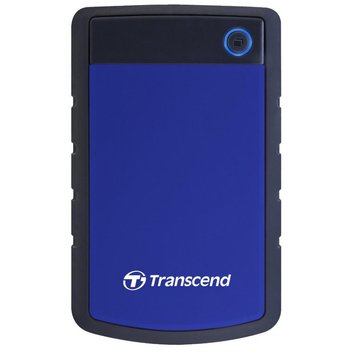 Внешний жесткий диск 1Tb Transcend StoreJet 25H3P, Dark Blue (TS1TSJ25H3B) 5151420 фото