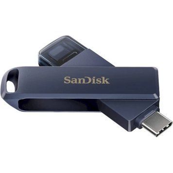 Флеш накопитель USB 128Gb SanDisk Phone Drive for iPhone, Metallic Sky (SDIXD0N-128G-GN6NE) 9273570 фото