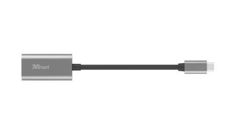 Переходник Type-C (M) - HDMI (F), Trust Dalyx, Grey, 15 см, 4K / 60 Гц (23774) 6321210 фото