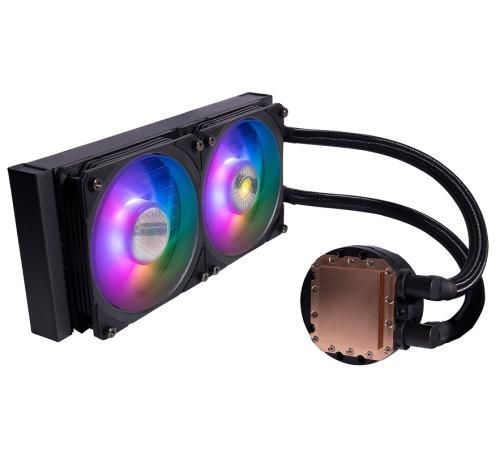 Система жидкостного охлаждения Cooler Master MasterLiquid PL240 Flux (MLY-D24M-A23PZ-R1) 7294980 фото