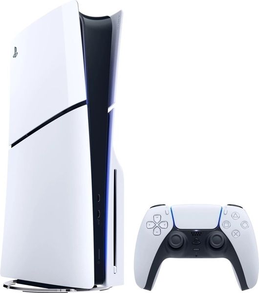 Ігрова приставка Sony PlayStation 5 Slim, White, з Blu-ray приводом (CFI-2008) 8443200 фото