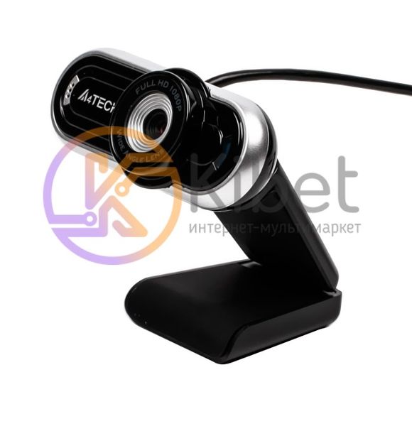 Web камера A4Tech PK-920H Black Grey, 2.0 Mpx, 1920x1080, USB 2.0, встроенный ми 4829760 фото