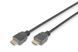Кабель HDMI (M) - HDMI (M), 1 м, Black, Assmann, V2.0 (DB-330113-020-S) 9197220 фото 1