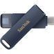 Флеш накопитель USB 128Gb SanDisk Phone Drive for iPhone, Metallic Sky (SDIXD0N-128G-GN6NE) 9273570 фото 2