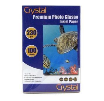 Фотопапір Crystal, глянсовий, A4, 230 г/м&sup2;, 50 арк (GL-A4-230-50) 3168360 фото