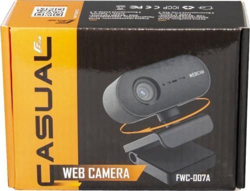 Веб-камера Frime FWC-007A Full HD 1920x1080, USB 2.0, вбудований мікрофон 6949290 фото